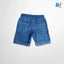 OM Elastic Belt Soft Terry Denim Blue Shorts 10787