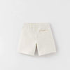 ZR Low Sun Patch Beige Terry Shorts 10972