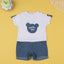 PNL Mickey Patch Denim Days Jumpsuit 10807