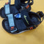 ABC Orange Astronaut Black Sandals 10834