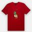 RL Multi Flag Polo Logo Red Tshirt 10835