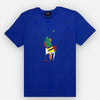 RL Multi Flag Polo Logo Royal Blue Tshirt 10838