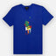 RL Multi Flag Polo Logo Royal Blue Tshirt 10838