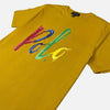 RL Color Splash Polo Logo Mustard Tshirt 10841