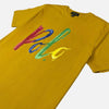 RL Color Splash Polo Logo Mustard Tshirt 10841