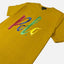 RL Color Splash Polo Logo Mustard Tshirt 10841
