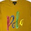 RL Color Splash Polo Logo Mustard Tshirt 10841