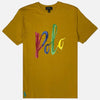 RL Color Splash Polo Logo Mustard Tshirt 10841