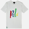 RL Color Splash Polo Logo White Tshirt 10844