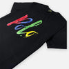 RL Color Splash Polo Logo Black Tshirt 10845