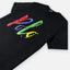 RL Color Splash Polo Logo Black Tshirt 10845