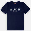 T.H Est 1985 Logo Navy Blue Tshirt 10849