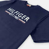 T.H Est 1985 Logo Navy Blue Tshirt 10849