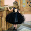 HN Bottom Frill Sequin Black Fairy Frock 9251