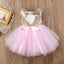HN Bottom Frill Sequin Pink Fairy Frock 9253