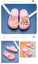 Fashion Side Print Dinosaurs Pink Clogs 9383