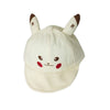 CN Pikachu Face Cream Cap 10937