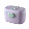 CN Hook Style Lavender Purple & Green 550 ML Milk Powder Container 10947