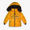 JPF Batman 1975 Mustard Hooded Puffer Jacket 9820