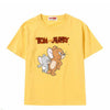Tom & Jerry Reversible Sequin Print Yellow T-Shirt 10962
