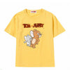Tom & Jerry Reversible Sequin Print Yellow T-Shirt 10962