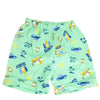 Chico Cute Island Surf Green Light Weight Shorts 10967