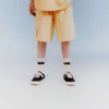 ZR Future Begins Pale Yellow Terry Shorts 10968