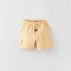 ZR Future Begins Pale Yellow Terry Shorts 10968