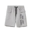 SFR King Of Street Cord Grey Cargo Terry Shorts 10975