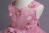 XB Top Embroidered Step Bottom Dark Pink Fairy Frock 9247