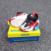 HLH Black & White Print Red Shoes 10988