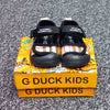 CNF Silicon Bottom Burberry Check Black Sandals 10994