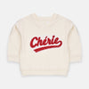 ZR Cherie Embroidered Off White Sweatshirt 9895