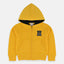 B.X H Embroidered Yellow Zipper Hoodie 3426