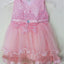 CN Embroided & Beeds Light Pink Fancy Frock 11021