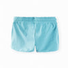 L&S Paradise Flower Piping Bottom Turquise Girls Shorts 11027