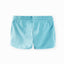 L&S Paradise Flower Piping Bottom Turquise Girls Shorts 11027