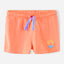 L&S Embossed Sun Print Orange Girls Shorts 11031