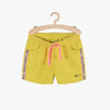 L&S Wild Spirit Side Tape Yellow Shorts 11034