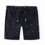 L&S Little Cactus Print Black Shorts 11037