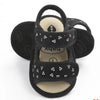 Magic Prewalker Triangle Black Soft Bottom Sandals 11067