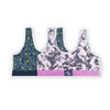 CK All Over With Vintage Print Brallete 2Pc Pack 11085
