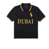 B.X Royal Look Dubai Embroided Black Polo 11108