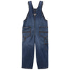 OSH Side Style Front Pocket Washed Blue Denim Cotton Dungaree 11122