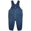 OSH Coper Buttons Mid Blue Terry Dungaree 11124