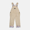 OSHKSH Plain Beige Cotton Dungaree 11129