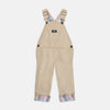 OSHKSH Plain Beige Cotton Dungaree 11129