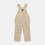 OSHKSH Plain Beige Cotton Dungaree 11129