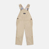 OSHKSH Plain Beige Cotton Dungaree 11129