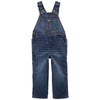OSH Side Style Front Pocket Washed Blue Denim Cotton Dungaree 11122